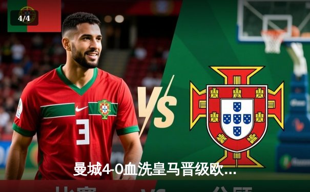 曼城4-0血洗皇马晋级欧冠决赛，B席双响闪耀伊蒂哈德 - 4